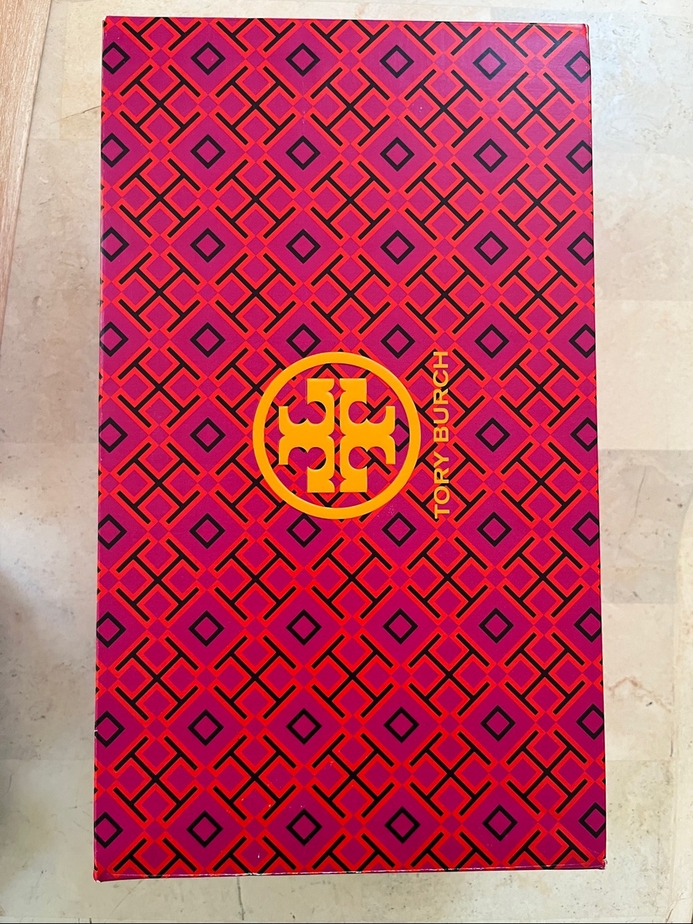 Tori Burch Miller Sandals Size 6.5, Box & Storage Bag - like new! - Picture 10 of 11